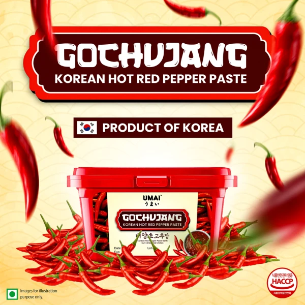UMAI Korean Gochujang Chili Paste 500g